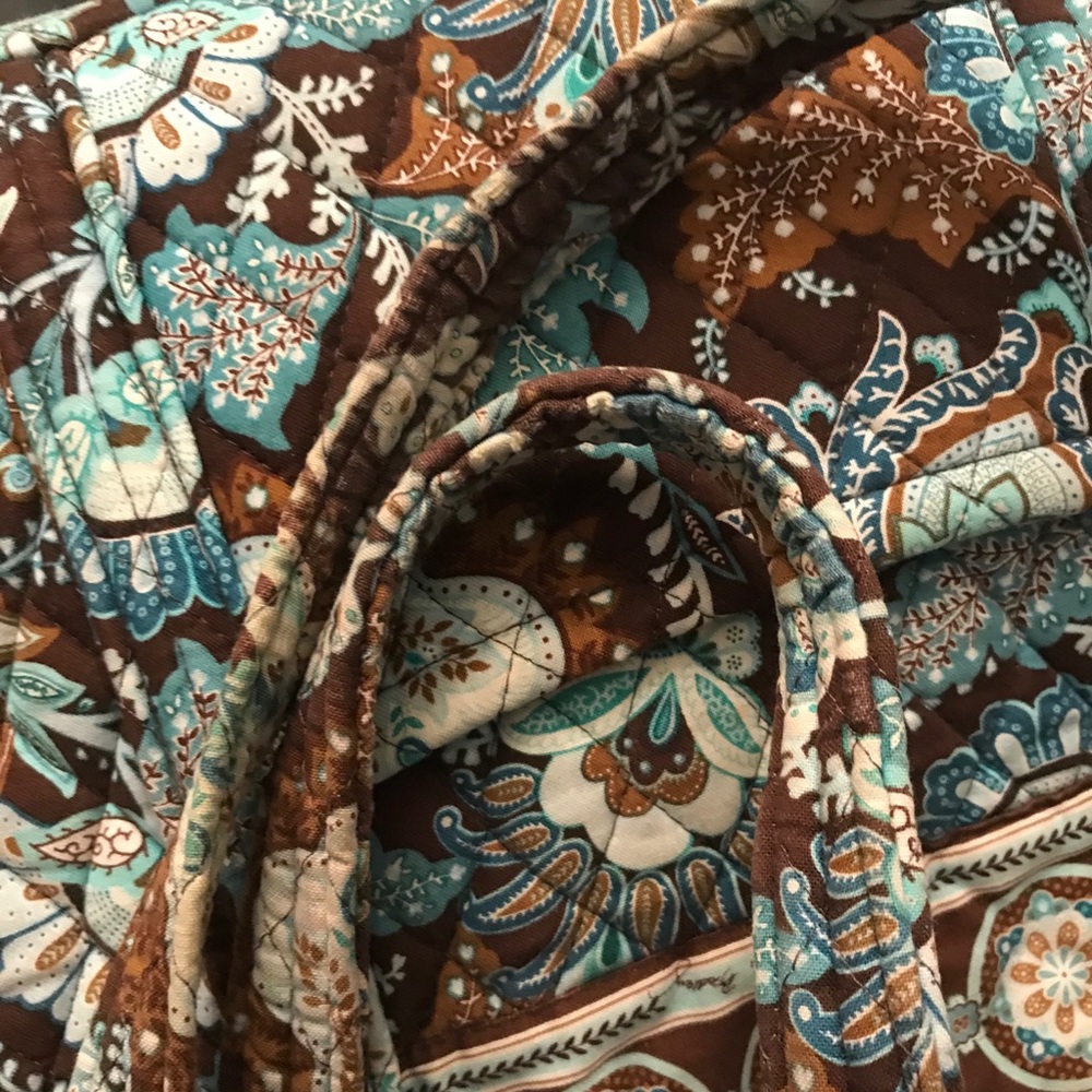 Vera Bradley Java blue shoulder bag - Picture 5 of 12